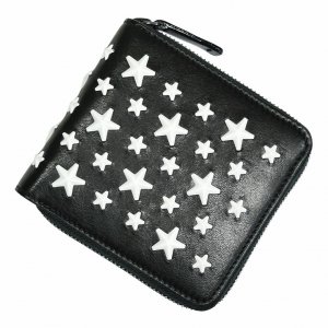ローレンス エナメルスター レザー 二つ折りウォレット