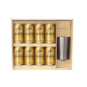 ビールとタンブラーのセット