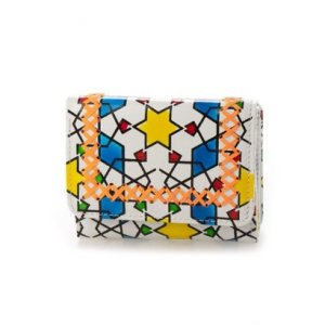 ハンドクロスステッチ ミニ財布