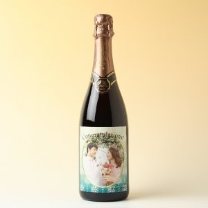 写真ラベルワイン