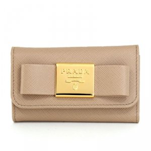 サフィアーノ リボン キーケース