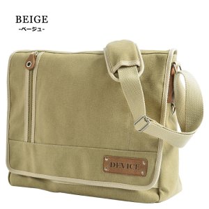 デバイス（DEVICE） キャンバスショルダーバッグ