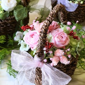 バスケットアレンジ