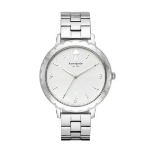 メトロ スカラップ ステンレス スチール ウォッチ 腕時計