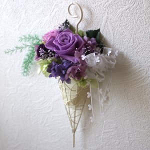 壁掛けアレンジ