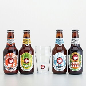 ビールとグラスのセット