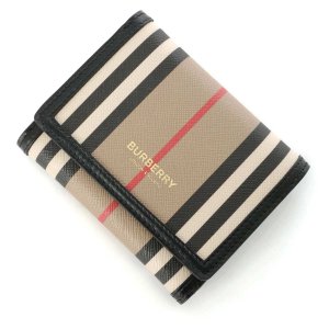 スモール アイコンストライプEキャンバス フォールディングウォレット