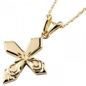 かざり屋 イエローゴールド ネックレス