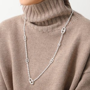 エルメス（HERMES） ロングネックレス