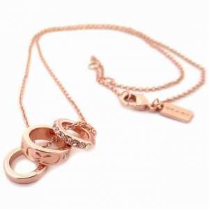 コーチ（COACH） ピンクゴールドネックレス