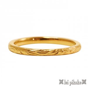 レイピカケ（lei pikake）ステンレスリング・指輪