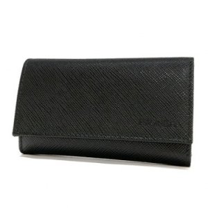 サフィアーノレザー 型押しロゴ 6連 キーケース