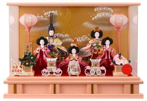 コンパクト雛人形