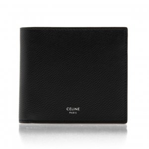 コインコンパートメント付きバイフォールドウォレット / グレインドカーフスキン