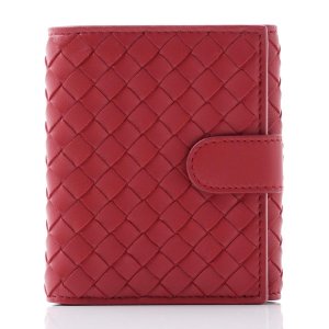 ボッテガ・ヴェネタ（BOTTEGA VENETA） 革二つ折り財布