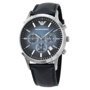 クラシック クロノグラフ スチールケース グラデーションカラー