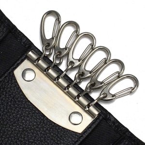 三つ折り 6連キーケース