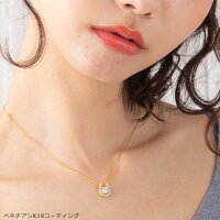 GISELLE EMOTION スワロフスキージルコニア馬蹄ネックレス