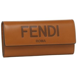 【FENDI】フェンディ バイザウェイ 8M0251 カーフ オレンジ レディース 長財布 財布 独創的