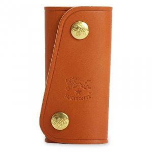 スナップボタン 4連 三つ折り キーケース