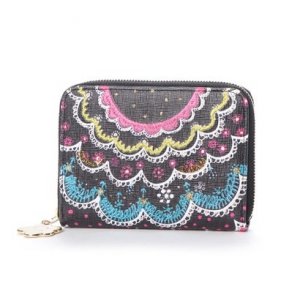 ツモリチサト（TSUMORI CHISATO） ラウンドファスナー二つ折り財布
