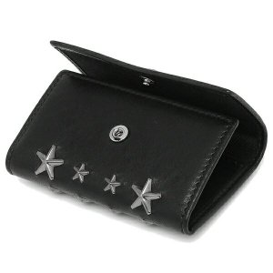 ホーウィック スタースタッズ付き バイカーレザー キーケース