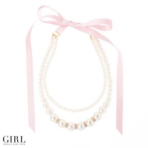 オトナGIRL（OTONA GIRL） リボンネックレス