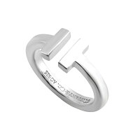 ティファニー Tスクエア リング スターリングシルバー