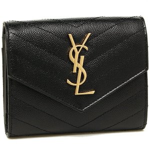 サンローラン（Saint Laurent） 革二つ折り財布