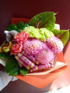 ダリアの花束