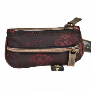 ポルターレ 11-P クロコ型押しレザー/ナイロン キーケース