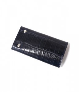 クロコ型押し エンボスレザー 6連 キーケース