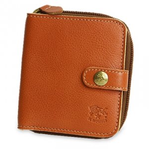 ジップコインポケット 二つ折りウォレット