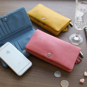 傳濱野はんどばっぐ 革長財布