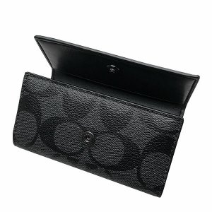 シグネチャー PVC レザー 5連 キーケース