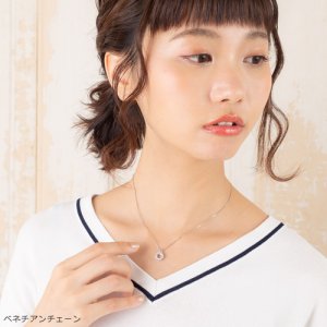 GISELLE EMOTION スワロフスキージルコニア・サークルネックレス