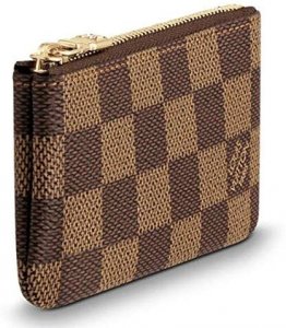 ポシェット・クレ ダミエ・エベヌ キーケース