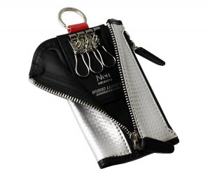 小銭入れ付きキーケース メタ