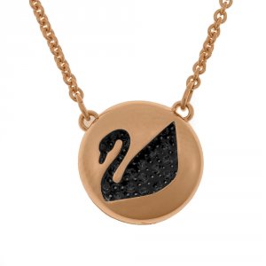 スワロフスキー（SWAROVSKI） ピンクゴールドネックレス