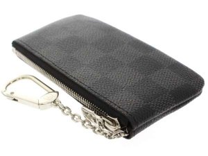 ポシェット・クレ ダミエ･グラフィット キーケース