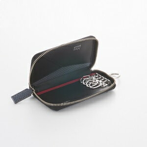 ラウンドファスナー キーケース サール