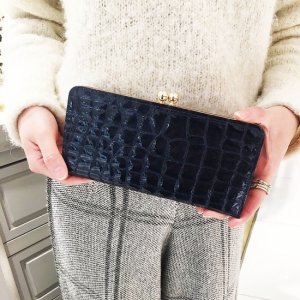 アンメートルキャレ（1métre carrè） がま口長財布