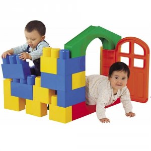 ピープル 全身でブロック入って遊べるセット