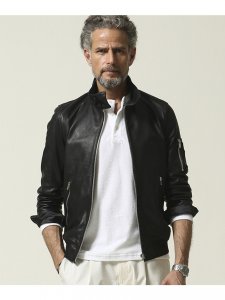 ナノ・ユニバース（nano・universe） 革ジャケット