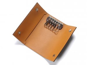 エンボスレザー 6連 キーケース