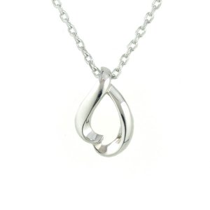 しずくモチーフ エターナルシルバー ネックレス