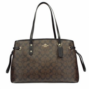 ドローストリング キャリーオール シグネチャー トートバッグ