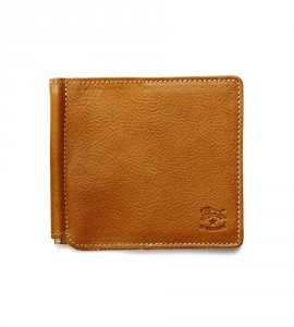 二つ折りマネークリップ