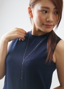 イエローゴールド クサリ ネックレス