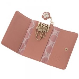 ワッフル ソフトスムースカメリアキーケース